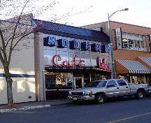 Exterior view of the Modern Cafe; City of Nanaimo, Christine Meutzner, 2005