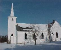 Showing side elevation in winter; Province of PEI, Natalie Munn, 2004