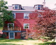 Story-Wilson House, rear elevation, Halifax, Nova Scotia, 2004.; HRM Planning and Development Services, Heritage Property Program, 2004.