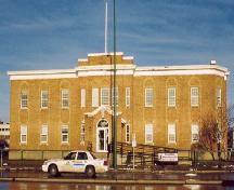 Front Exterior View of Immigration Hall; City of Prince Albert, Doug Charrett, 2005.
