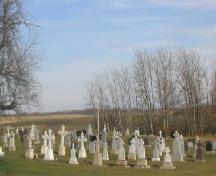 View of cemetery, 2005.; Government of Saskatchewan, J. Kasperski, 2005.
