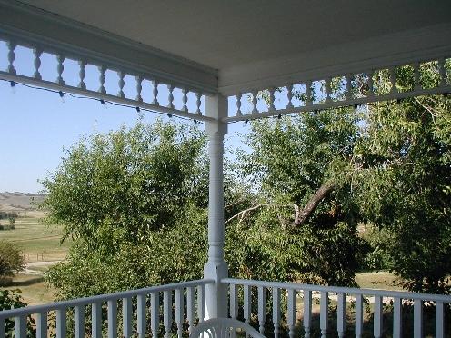 View from verandah