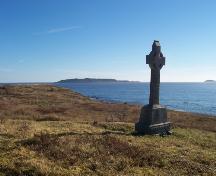 View from southeast corner of Old Cemetery overlooking the harbour in Witless Bay, NL. Photo taken November, 2005.; HFNL / Dale Jarvis 2005