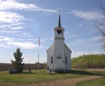 The Catholic Church of St. Thomas Provincial Historic Resource, near Duhamel (May 2002); Alberta Culture and Community Spirit, Historic Resources Management Branch, 2002