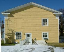 Rear elevation of the Old Yarmouth Academy, Yarmouth, NS, 2006.; Heritage Division, NS Dept. of Tourism, Culture & Heritage, 2006