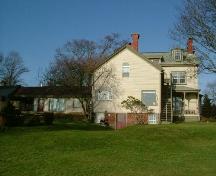 The back of the  Stayley Brown House, Yarmouth, NS, 2006.; Heritage Division, NS Dept. of Tourism, Culture & Heritage, 2006