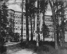 Une image de L'Hôpital Hôtel-Dieu d'origine.; City of Bathurst
