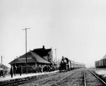 Exterior photo; Photo courtesy of the British Columbia Archives, Bordertown Collection: E&N, EN-16.