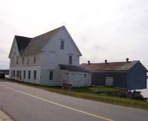 O'Brien's Store, front and side elevations, 2004.; City of Miramichi