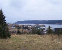 View from Midnight Hill overlooking Renews Harbour, NL. Photo taken December, 2005; HFNL/Andrea O'Brien 2005