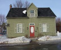 William Anderson House, front elevation, 2005.; City of Miramichi
