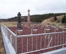 View of Presentation Cemetery as it faces Renews Harbour. Photo taken November, 2005.; HFNL 2005/Andrea O'Brien