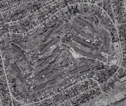 Roseland Golf Course, Aerial View, 2000
