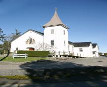 Exterior view of Cloverdale United Church; City of Surrey, 2004