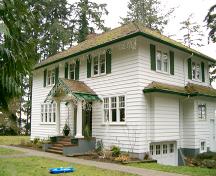 Exterior view of the George Snow House; City of Surrey, 2004