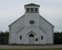 Front elevation Saint Andrews Presbyterian Church, Rose Bay, Lunenburg County, Nova Scotia, 2006.; Heritage Division, Nova Scotia Department of Tourism, Culture and Heritage, 2006.