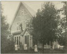 Showing west elevation in early 1900s; Keith Boswell Collection