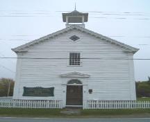 Main elevation, Tusket Court House, Tusket NS, 2004.; Heritage Division, NS Dept. Tourism, Culture and Heritage, 2004