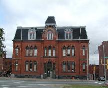Halifax Academy, Halifax, NS, front elevation, 2005.; Heritage Division, Nova Scotia Department of Tourism, Culture and Heritage, 2005.