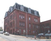 Halifax Academy, Halifax, NS, rear elevation, 2004.; Heritage Division, Nova Scotia Department of Tourism, Culture and Heritage, 2004.