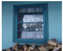 Showing window detail; Province of PEI, 2006