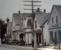 Early view of Main Street, Rexton.; Village of Rexton