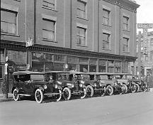 Archival photo of Rainier Hotel, ca. 1920; Vancouver City Archives