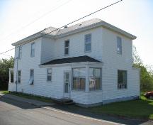 Side entrance facing Georges Street West and the rear facing Centenaire Street; Town of Tracadie-Sheila