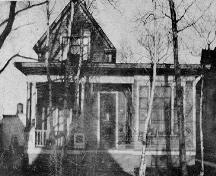 Image de la résidence Dowd prise juste avant les rénovations en 1914.; Moncton Museum
