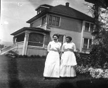 Historic exterior view of the 254 Keith Road East Residence, c. 1914; North Vancouver Museum and Archives, # 10454.