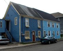 Showing north east elevation and context on street; City of Charlottetown, Natalie Munn, 2006