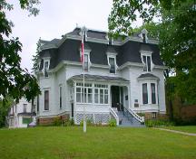 Beaverbrook House, front façade and grounds, 2002; PNB