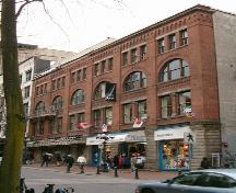 Exterior view of the Greenshields Building/Prentice Block; City of Vancouver, 2004