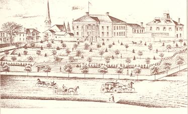 Bellevue Terrace shown at extreme left – c. 1890
