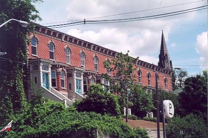 Contextual view of main (south) facade – July 2001