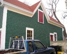 East side of the Sen. John Lovitt Barn, Yarmouth, NS; Heritage Division, Dept. of Tourism, Culture & Heritage, 2006