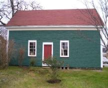 West side of the Sen. John Lovitt Barn, Yarmouth, NS; Heritage Division, Dept. of Tourism, Culture & Heritage, 2006