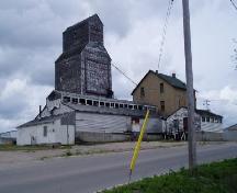 elevator, mill and associated buildings from the street, 2005.; Candice Lee, 2005.