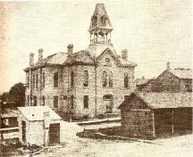 Town Hall and Market Building c. 1885; Heritage Newmarket Newmarket Historical Society