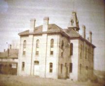 Rear of the Town Hall in 1910; Heritage Newmarket Newmarket Historical Society