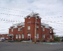 View from the corner of Sheriff and Court Streets - 2006; CDAV