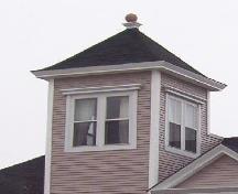 tower detail, Annandale, Wolfville, NS, 2006; Heritage Division, NS Dept. of Tourism, Culture and Heritage, 2006