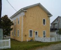 Rear and south side elevation.; Heritage Division, NS Dept. of Tourism, Culture and Heritage, 2004.