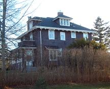side elevation, Patterson House, Wolfville, NS, 2006; Heritage Division, NS Dept. of Tourism, Culture and Heritage, 2006