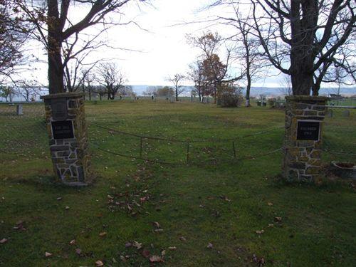 Fox Hill Cemetery main entrance