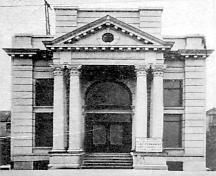 Exterior view of the B.C. Permanent Building, 1908; Greater Vancouver Illustrated, p189