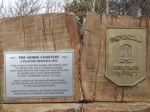 Morse Cemetery plaques