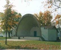 Exterior view of the Gyro Bandshell, 2004; City of Penticton, 2004