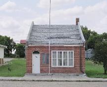 Front Elevation of the Royal Canadian Legion Building, featuring the form and massing, 2006; Ross Herrington, 2006.