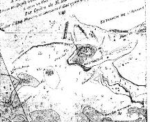 Plan of Port Toulouse, Nova Scotia, 1749.  Labelled: "on the south coast of Ile Royale by order of M de Sartine."; Parks Canada, 1985